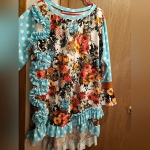 Cute custom made hi-low top.